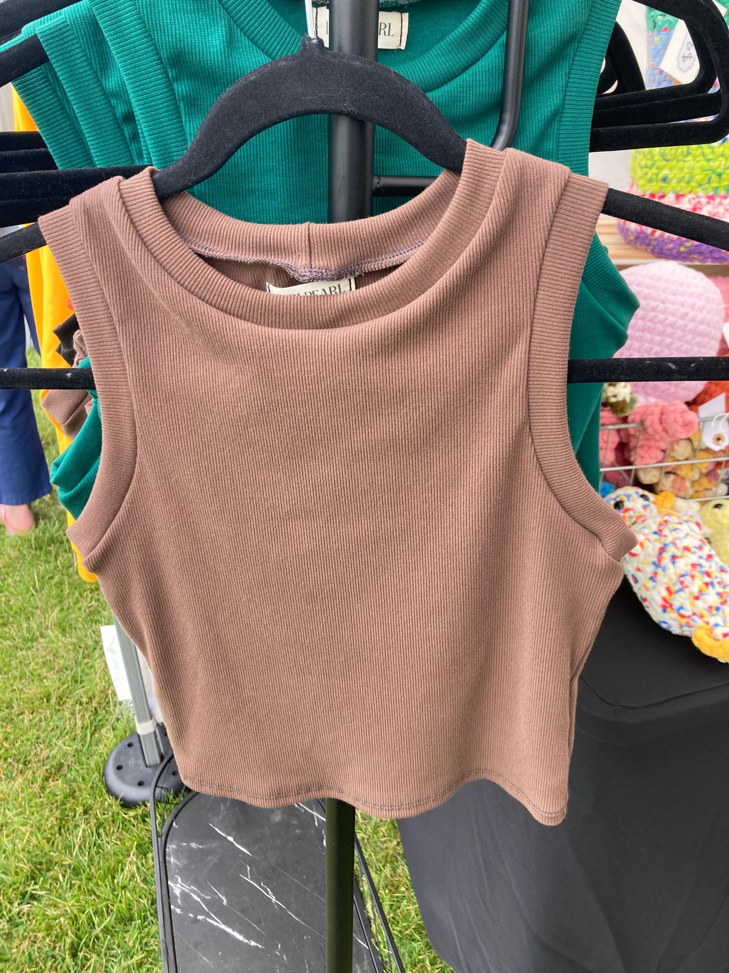 cropped tank top (2024 design) available August 2025